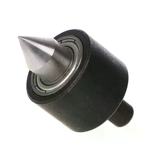 Tête de centrage rotative pour tour - 8 mm