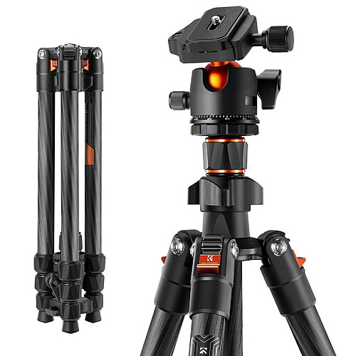 K&F Concept K&F Trepied carbone + rotule Bh-36