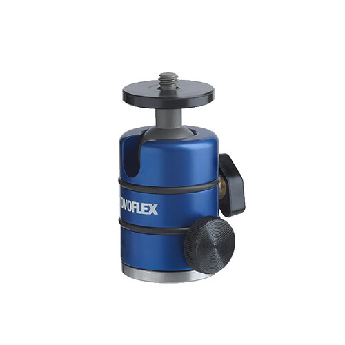 NOVOFLEX BALL19P Petite Rotule Ball avec fonction panorama (3Kgs max)