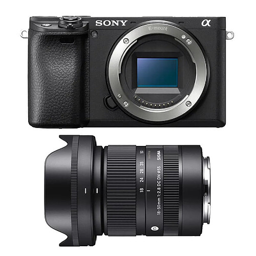 SONY Alpha 6400 + SIGMA Objectif 18-50mm f/2.8 DC DN Contemporary