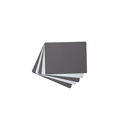 NOVOFLEX ZEBRA Charte Gris+Blanc (15X20cm) pour mesure expo/reglage balance des blancs