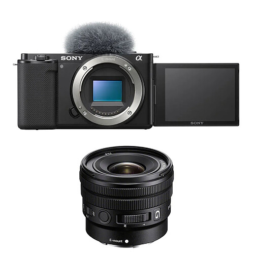 SONY ALPHA ZV-E10 NOIR + 10-20