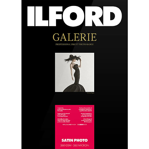 ILFORD GALERIE Satin Photo 260gsm 12,7x17,8 100s
