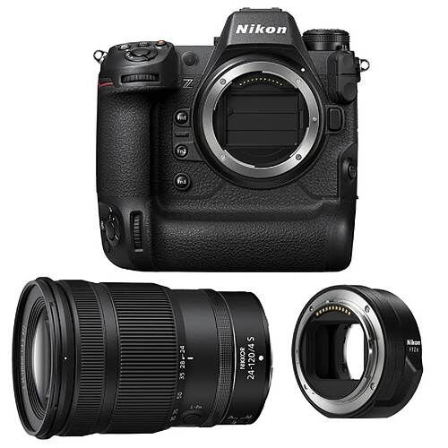 NIKON Z9 + Objectif Z 24-120mm f/4 S + Adaptateur FTZ II