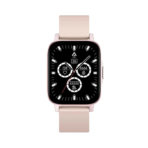 ABYX Montre Connectée Sport Ozone Lite Écran 1.69" IP68 Suivi Santé Rose