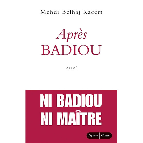 Après Badiou · Occasion