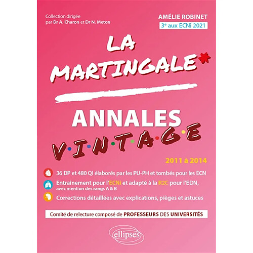 La martingale. Annales vintage : 2011 à 2014 · Occasion