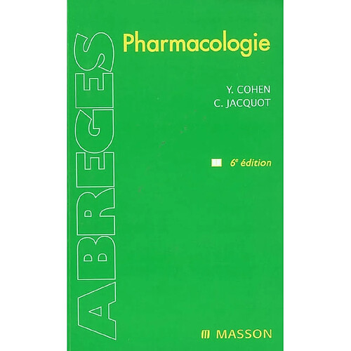 Pharmacologie · Occasion