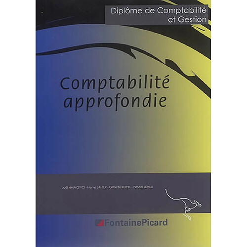 Comptabilité approfondie, diplôme de comptabilité et gestion