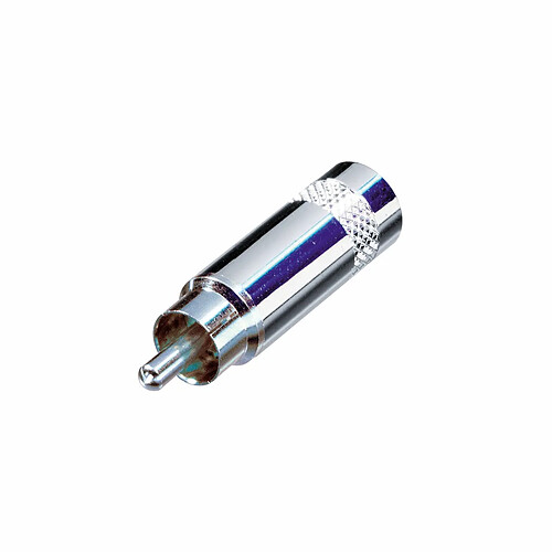 Neutrik Connecteur RCA Mâle - Argent