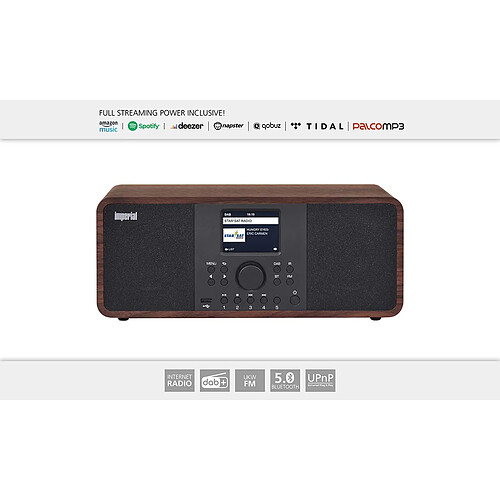 Radio internet dabman i205 cd/dab + (son stéréo, lecteur cd, wi-fi, lan, bluetoo