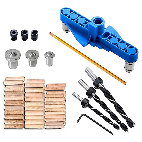 Guide de perçage à centrage automatique