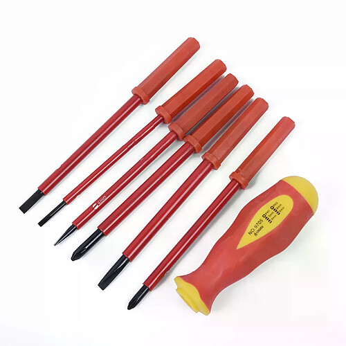 Jeu de mèches de tournevis PH1/PH2 - 7 pièces