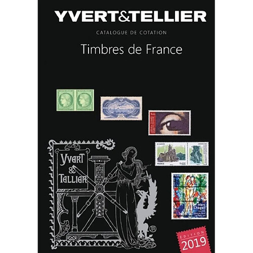 Catalogue Yvert et Tellier de timbres-poste. Vol. 1. France : émissions générales des colonies : 2019 · Occasion