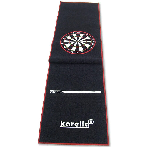 Karella Tapis de fléchettes - Noir