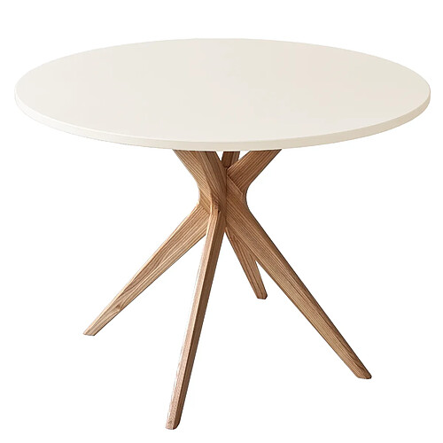 Ragaba Table à manger Jubi Bold - Blanc craie