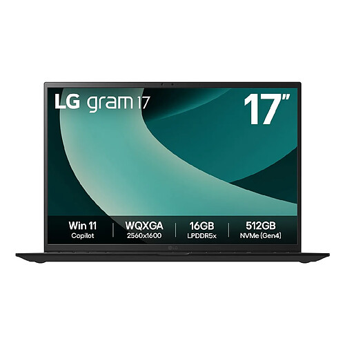 Lg Gram 17Z90T - Noir
