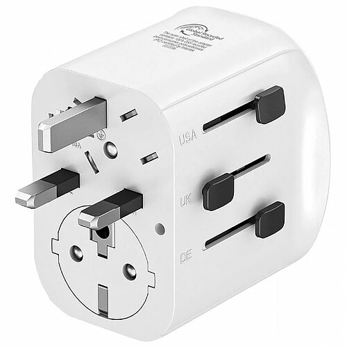 Chargeur mural Muvit MCADP0006 15 W Blanc