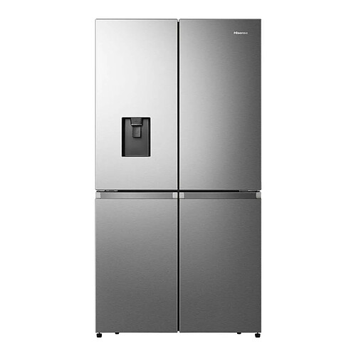 Hisense RQ758N4SWSE - Réfrigérateur congélateur bas - No Frost