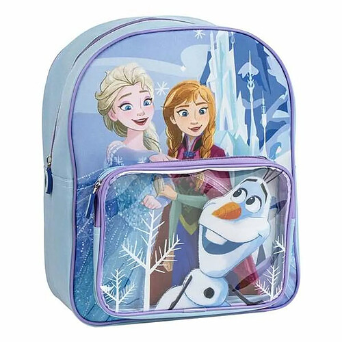 La Reine Des Neiges Cartable Frozen Bleu