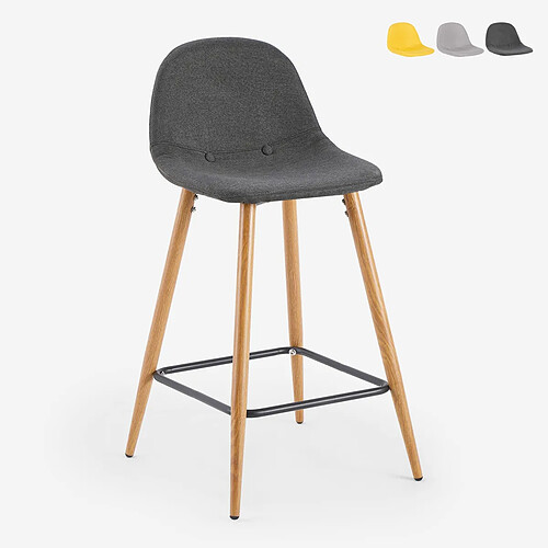 Ahd amazing home design tabouret de bar - Gris foncé