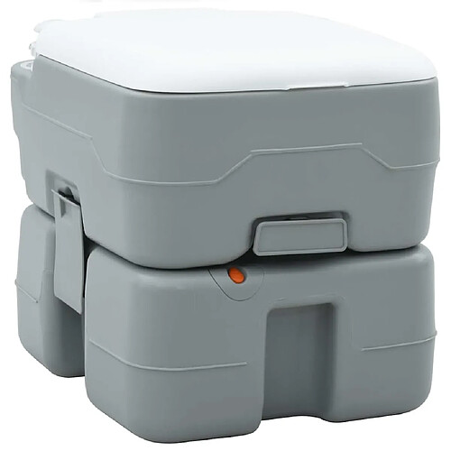 VIDAXL Toilette Camping 15L - Grise