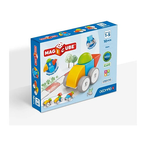 Geomag Magicube Voitures jeu de construction magnétique