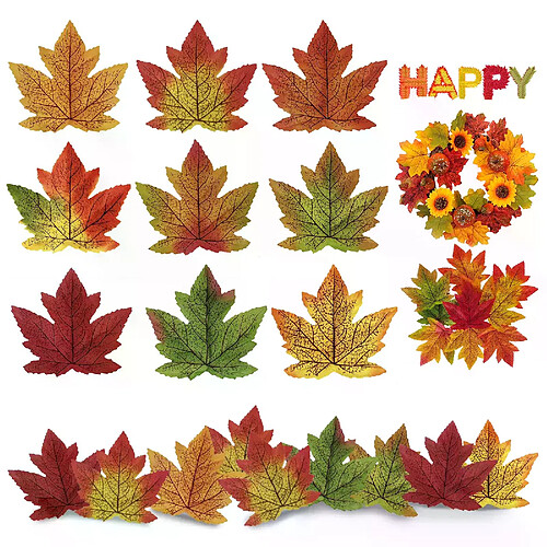 Feuilles d'érable artificielles