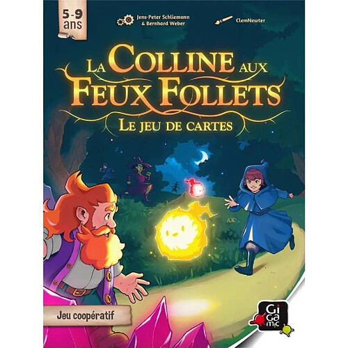 Gigamic Jeu d'ambiance La Colline aux Feux Follets - cartes