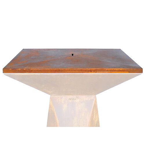 ARTISS DESIGN Couvercle brasero Acier Corten G1 Basic - Artiss