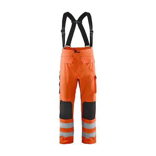 Blaklader Pantalon de pluie HV niveau 2 - Orange fluo
