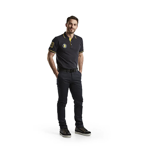 Blaklader Pantalon Chino Stretch 146518308600 - Marine Foncé