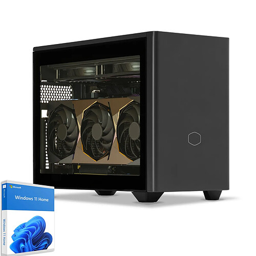 Sedatech Mini-PC Gamer ITX • Intel i5-12600KF • RTX5070 • 32Go DDR5 • 2To SSD M.2 • Windows 11