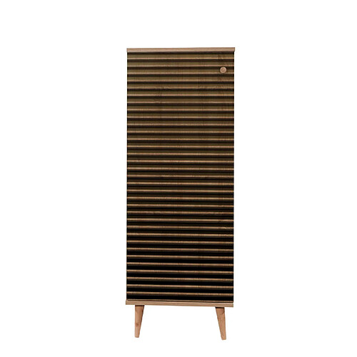 Concept Usine Meuble à chaussures en bois - 8 rangements LOYA