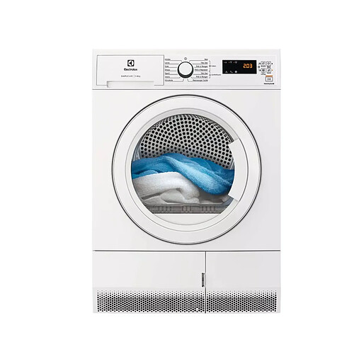Sèche-linge pompe à chaleur 60cm 8kg blanc - EDHF2804DC - ELECTROLUX