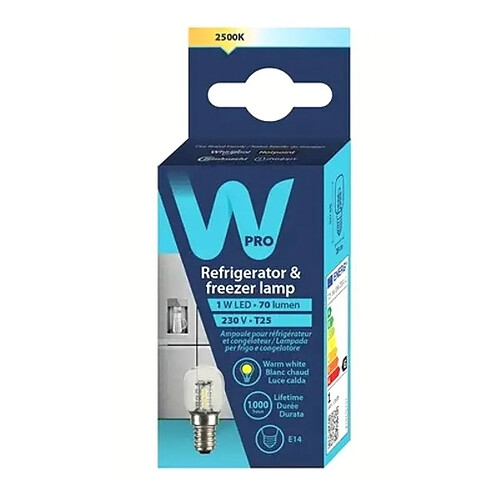 Whirlpool lampe LED réfrigérateur E14