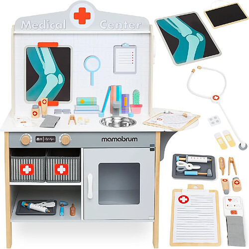 Mamabrum Cabinet médical enfant - Gris