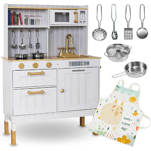 Cuisine Enfant avec Accessoires et Tablier - Mamabrum