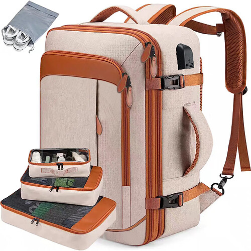 Sac à dos pour ordinateur portable en tissu Oxford - 17,3 pouces