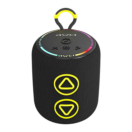 Yonis Enceinte Bluetooth Portable RGB Étanche TWS - Bleu