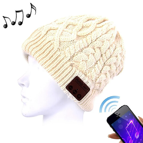 Yonis Bonnet Bluetooth Chaud Musique Hiver Mic