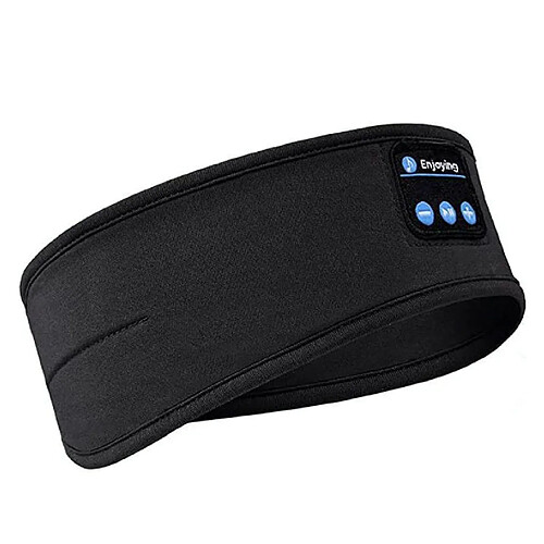 Yonis Bonnet Bluetooth Musique Sport et Sommeil Noir