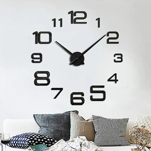 Yonis Horloge Murale Design En Acrylique Or