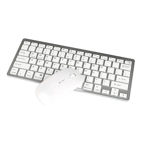 Yonis clavier sans fil chiclet - Argent