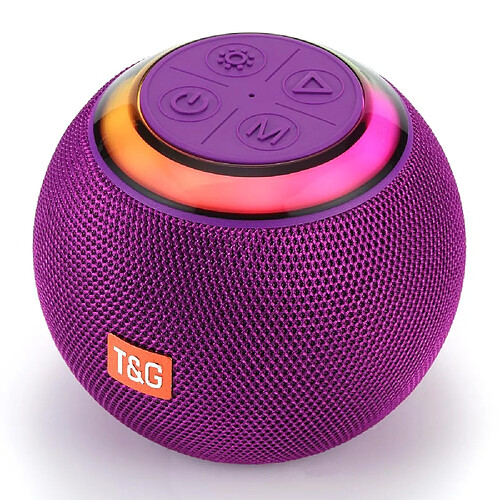 Yonis Enceinte Bluetooth nomade - Violet