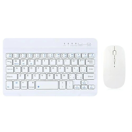 Yonis Clavier sans fil chiclet - Blanc