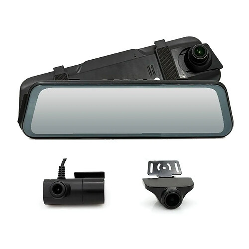Yonis Dashcam triple caméra HD WiFi - Vision large