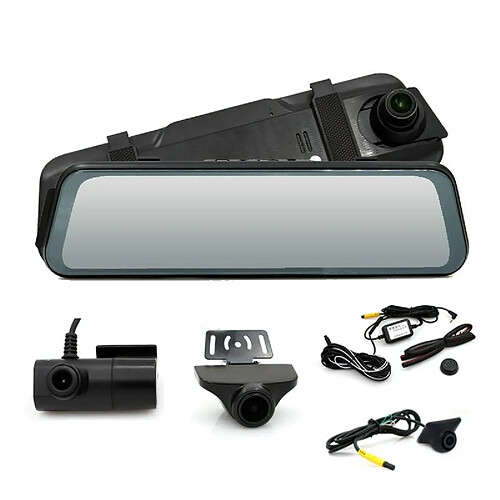 Yonis Dashcam Triple Caméra HD Wi-Fi 1080p