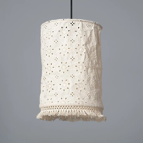 Ledkia Suspension Coton Otomí Blanc cassé