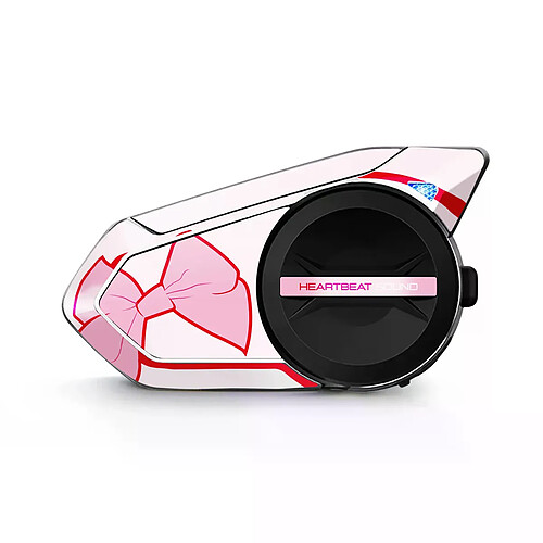 Autocollants casque moto Sena 50S - Rose